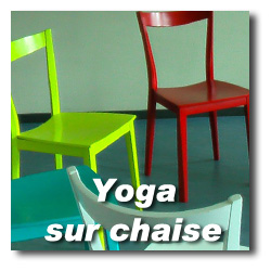 yoga adapte chaise